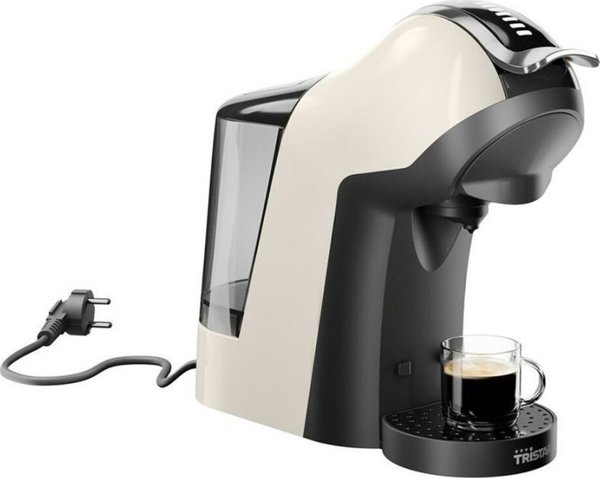 Μηχανή Καφέ με Κάψουλες Tristar Tristar Multi Capsule Coffee Machine 3-1 | CM-2301 | Πίεση αντλίας 19 bar | Κάψουλα | 1400 W | Μπεζ