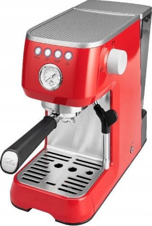 Μηχανή εσπρέσο Solis Μηχανή με portafilter Barista Perfetta Plus κόκκινη
