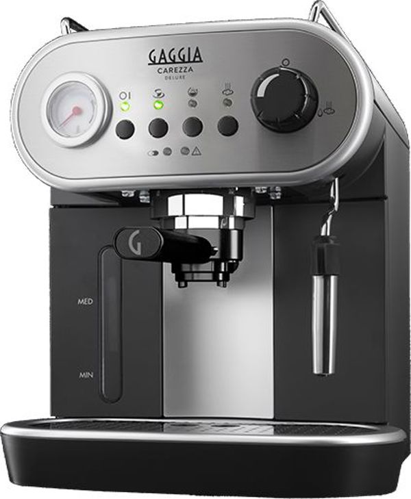 Καφετιέρα Espresso Gaggia Carezza Deluxe RI8525/01 με ισχύ 1900W και πίεση 15 bar 8012335912417