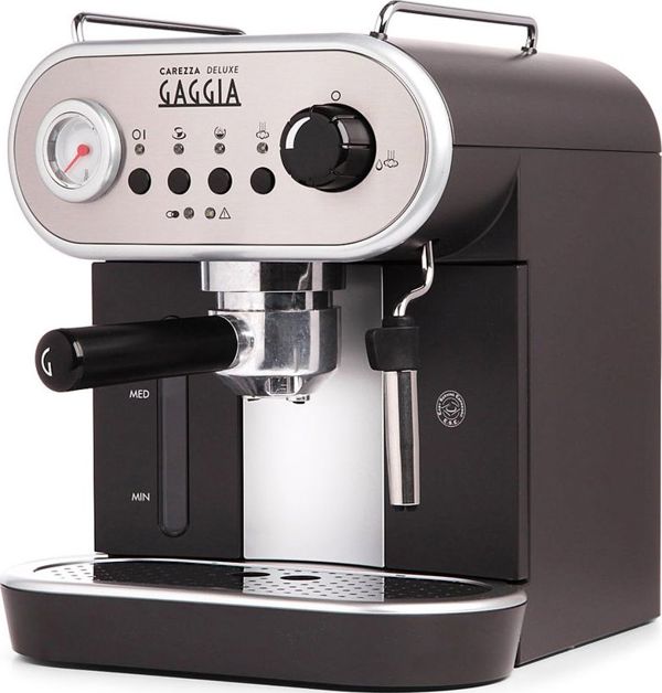 Καφετιέρα Espresso Gaggia Carezza Deluxe RI8525/01 με ισχύ 1900W και πίεση 15 bar 8012335912417