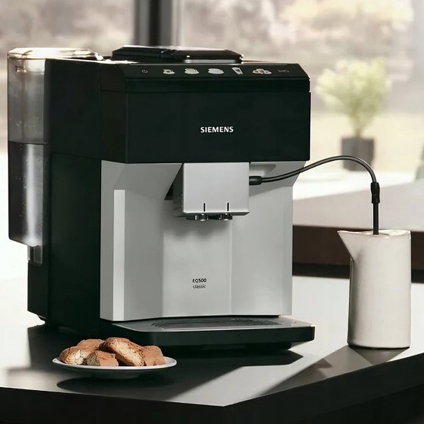 Siemens EQ.500 TP515R01 Μηχανή Καφέ Bean to Cup - Μεταλλικό Μαύρο