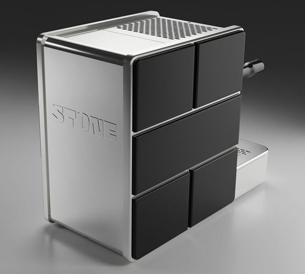 Ekspres do kawy Stone Espresso Mine Black Satin