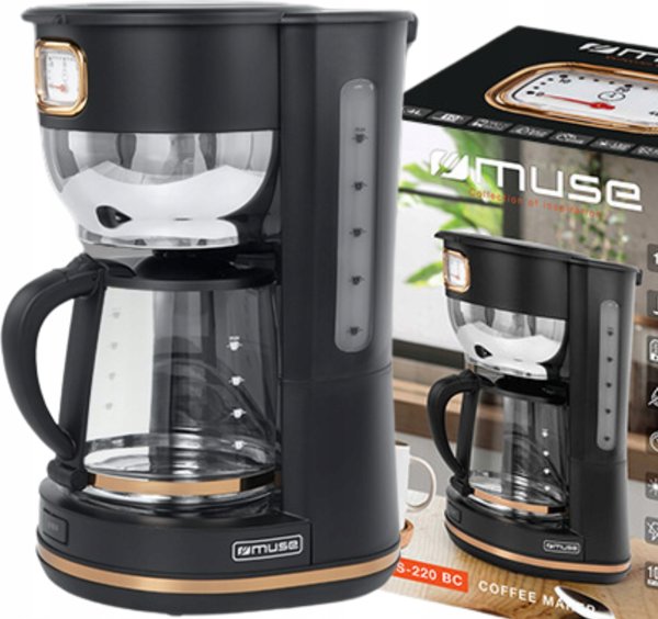 Καφετιέρα φίλτρου Muse EKSPRES PRZELEWOWY MUSE MS-220BC 1000W