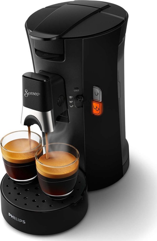 Ekspres przelewowy Philips Philips Senseo Select CSA230/69, pad machine (black (glossy))