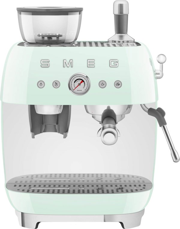 Μηχανή εσπρέσο με κλείστρο Smeg EGF03PGEU Πράσινο παστέλ