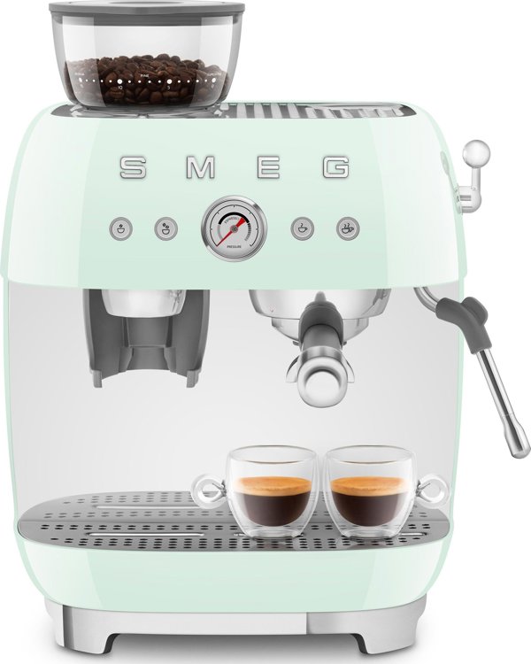 Μηχανή εσπρέσο με κλείστρο Smeg EGF03PGEU Πράσινο παστέλ