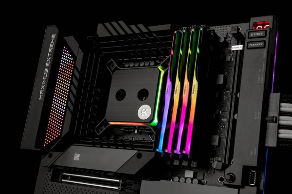 EK Water Blocks EK Water Blocks EK-Quantum Magnitude D-RGB - 1700 Nickel + Acetal