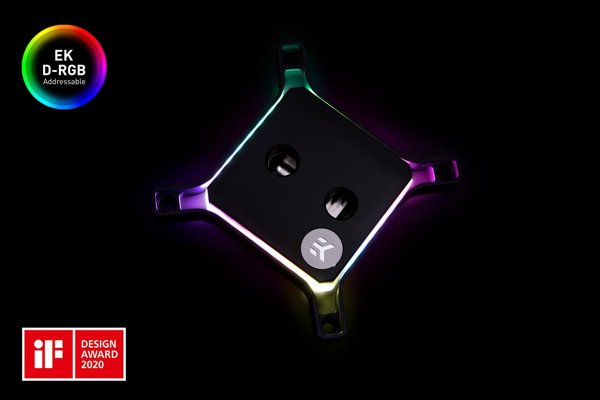 EK Water Blocks EK Water Blocks EK-Quantum Magnitude D-RGB - 1700 Nickel + Acetal