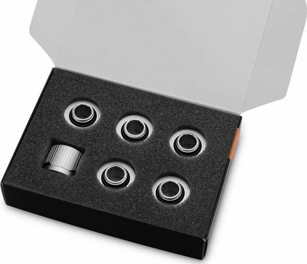 EK Water Blocks EK Water Blocks EK-Quantum Torque STC 12/16 - 6er-Pack, Satin Titanium 8266368 3831109824559