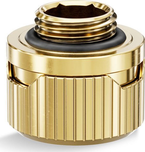 EK Water Blocks EK Water Blocks EK-Torque HDC 14 Anschluss gerade G1/4 Zoll AG auf 14mm AD Hardtube - gold