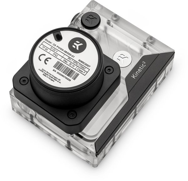 EK Water Blocks EK Water Blocks EK-Quantum Kinetic3 FLT D5 PWM Συνδυασμός δεξαμενής-αντλίας - 92mm, D-RGB, Ακρυλικό