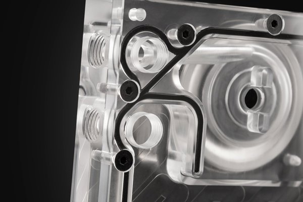 EK Water Blocks EK Water Blocks EK-Quantum Kinetic3 FLT D5 PWM Συνδυασμός δεξαμενής-αντλίας - 92mm, D-RGB, Ακρυλικό