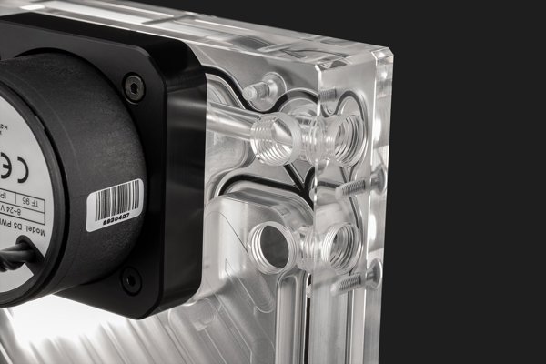 EK Water Blocks EK Water Blocks EK-Quantum Kinetic3 FLT D5 PWM Συνδυασμός δεξαμενής-αντλίας - 92mm, D-RGB, Ακρυλικό