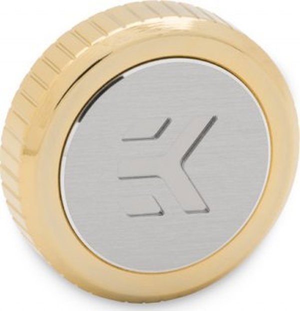 EK Water Blocks EK Water Blocks EK-Quantum Torque Verschlussstopfen G1/4 Zoll - mit EKWB Logo, gold