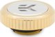 EK Water Blocks EK Water Blocks EK-Quantum Torque Verschlussstopfen G1/4 Zoll - mit EKWB Logo, gold