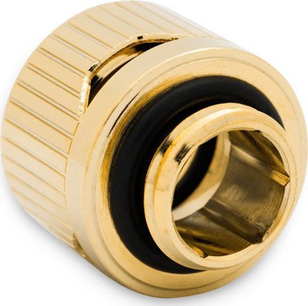 EK Water Blocks EK Water Blocks EK-Torque HDC 12 Anschluss gerade G1/4 Zoll AG auf 12mm AD Hardtube - gold
