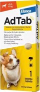 Elanco AdTab Tablet για κρότωνες και ψύλλους για σκύλους 5,5-11 kg 1 τεμ. 14219112 5420036974581