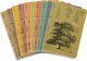 Elanders Notebook A5, 80 Φύλλα, Σειρά By Nature Forrest, Σετ 10 Τεμάχια, Χαρτί 70g/m2