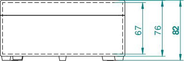 Elektro-Plast Πλαστικό κουτί στεγανό Industrial n/t 170 x 105 x 82 IP65 γκρι (2707-00)