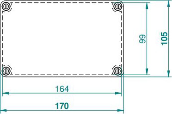 Elektro-Plast Πλαστικό κουτί στεγανό Industrial n/t 170 x 105 x 82 IP65 γκρι (2707-00)