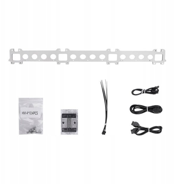 ELEGOO quadruple printhead mounting plate for OrangeStorm Giga