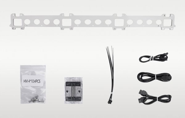 ELEGOO quadruple printhead mounting plate for OrangeStorm Giga