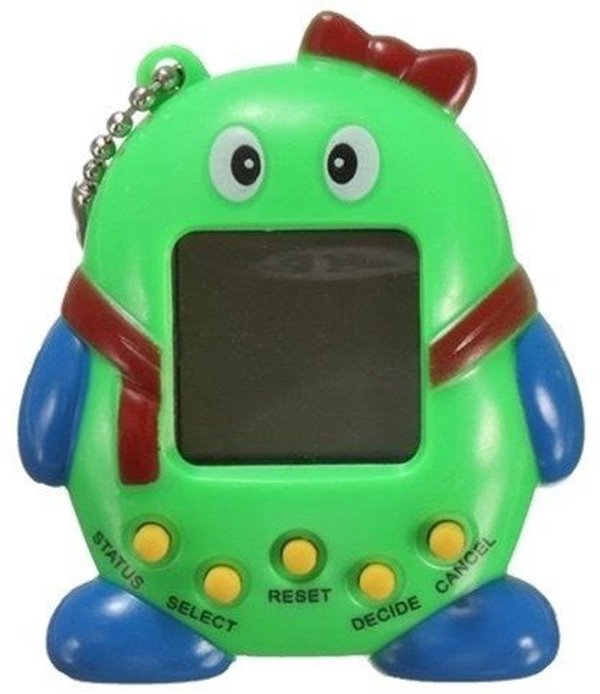 Ηλεκτρονικό Ζωάκι Tamagotchi με Φιόγκο Πράσινο