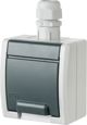 Elektro-Plast AQUANT Πρίζα 2P+Z IP65 (1241-65)
