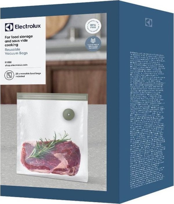 Σετ σακούλες ηλεκτρικής σκούπας Electrolux EVRB1, 23 εκ. x 26 εκ., 20 τεμ.
