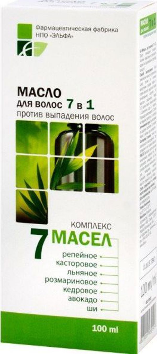 Elfa Farm Λάδι Μαλλιών 7 σε 1 Κατά της Τριχόπτωσης 100ml