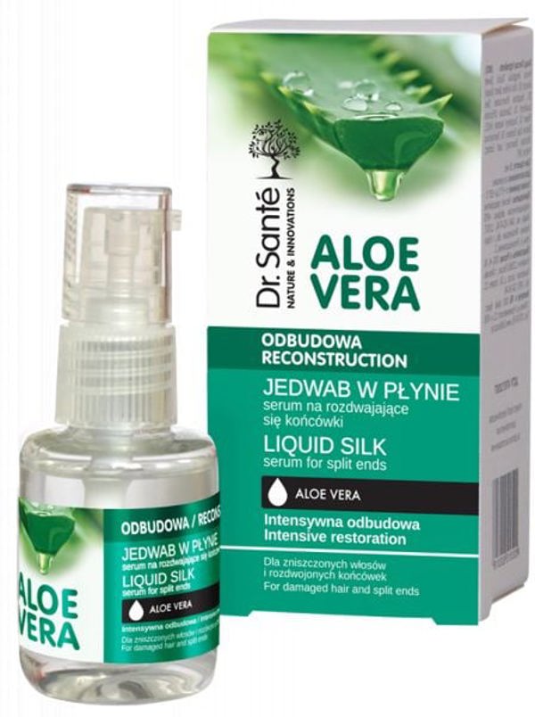 Elfa Pharm Aloe Vera Serum - Μεταξένιο Ορός για Ισιωμένα Άκρα Μαλλιών 30ml