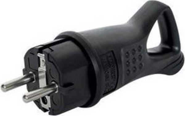 Elgotech WT-30GU Λαστιχένιο βύσμα με λαβή z/u IP44 16A