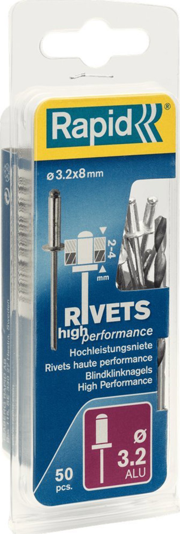 Ροδέλες Elite Screens "Rapid" 3.2 x 8, 50 τεμ.