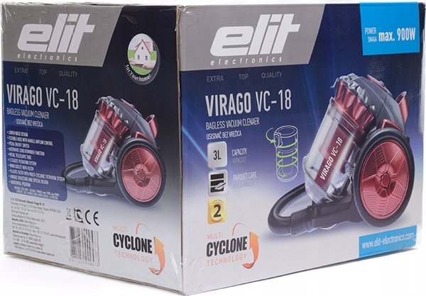 Ηλεκτρική σκούπα Elit Elit Vigor VC18