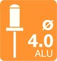 Elite Screens Πριτσίνια "Rapid" 4 x 12, 50 τεμ.