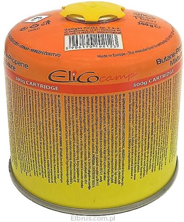 Φυσίγγιο Αερίου ElicoCamp 300g με σπείρωμα για Φορητές Κουζίνες