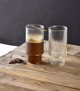 Lumarko Σετ 4 Ποτήρια ELLA STRIPES 400ml από Βοριοπυριτικό Γυαλί 7x5,6x14cm
