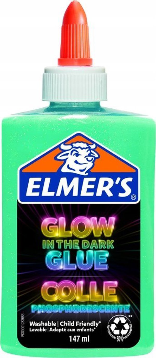 Elmers Elmers Κόλλα Χειροτεχνίας που Φωσφορίζει στο Σκοτάδι Μπλε 147ml-Μπουκάλι