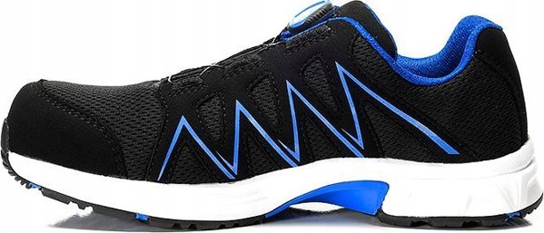 Elten Batai ELTEN Speedy Boa Black Blue Low ESD S1P, μαύρο/μπλε 47