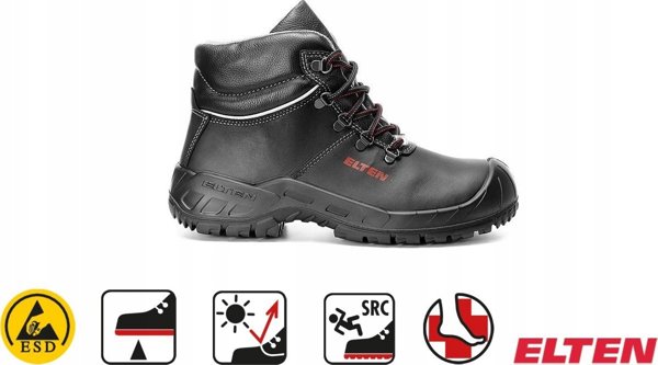 Elten Batai ELTEN Renzo Mid ESD S3, juodi 41