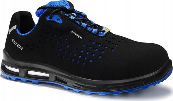 Elten Batai ELTEN Impulse XXT Blue Low ESD S1, μαύρο 41