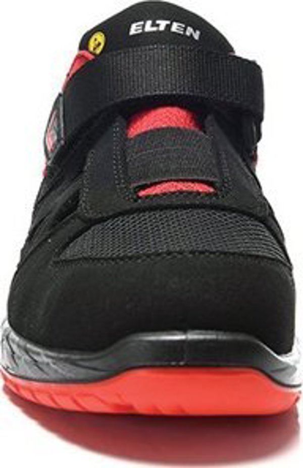 Elten Παπούτσια ELTEN Lonny Red Easy ESD S1P, μαύρα/κόκκινα 39