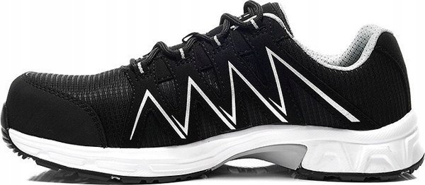 Παπούτσια ELTEN Speedy μαύρο-ασημί Low ESD S3, μαύρο 44