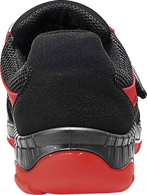 Elten Παπούτσια ELTEN Lonny Red Easy ESD S1P, μαύρα/κόκκινα 37