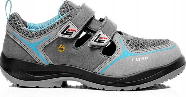 Elten Γυναικεία σανδάλια ELTEN Mila Easy ESD S1 SRC, γκρι 39