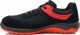 Elten Παπούτσια ELTEN Lonny Red Low S1P SR, μαύρα/κόκκινα 44