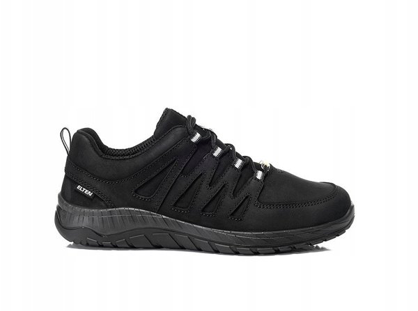 Elten Batai ELTEN Maddox Black Leather Low ESD O2 41