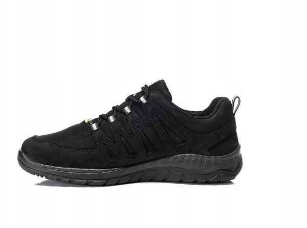 Elten Batai ELTEN Maddox Black Leather Low ESD O2 41