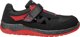 Elten Παπούτσια ELTEN Lonny Red Easy ESD S1P, μαύρα/κόκκινα 47