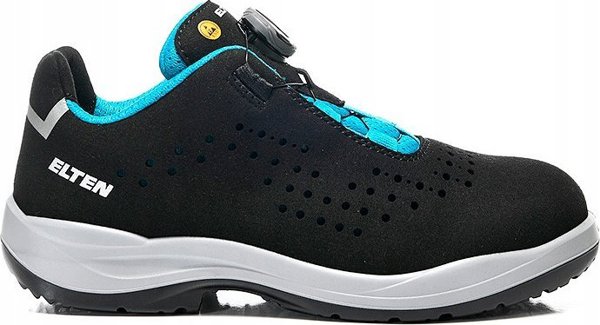 Elten Mot. παπούτσια ELTEN Impulse Lady Boa Aqua Low ESD S1P, μαύρα 39 10369098 4030839271506